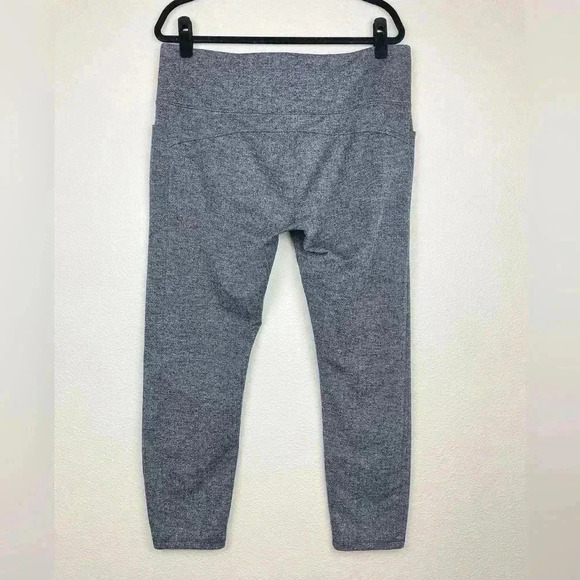 ATHLETA Women's XL Herringbone Mercer Tight Black Grey Phone Pockets Athletic - Picture 10 of 13